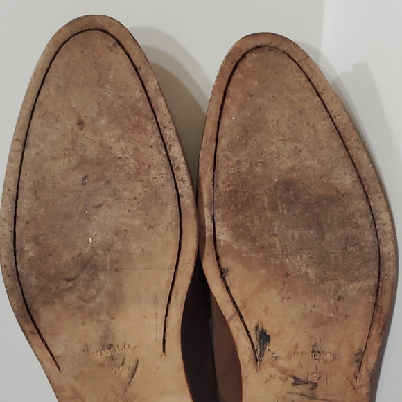 𝅺Nisolo oiled leather loafer size 12 - Picture 10 of 14